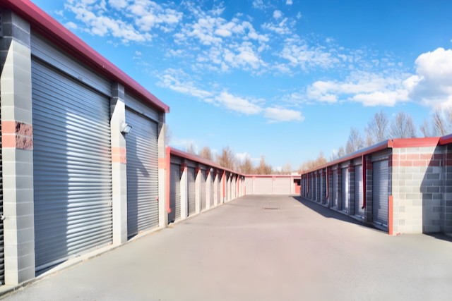 Drive-up storage unit at 1656 West Whitlock Avenue with free lock included